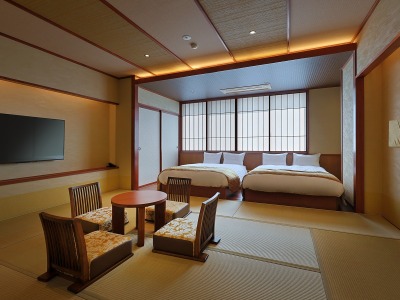 【西館】モダン和洋室（25年4月リニューアル）※写真の客室は一例です。