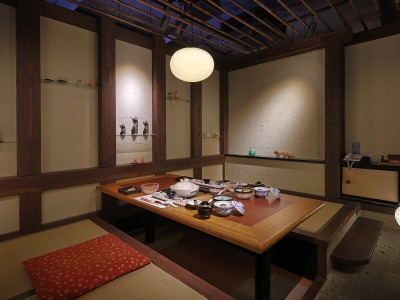 完全個室なプライベート空間「お食事処 かまど」