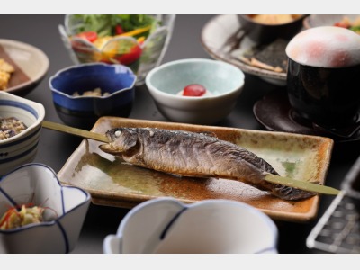 イワナの塩焼き