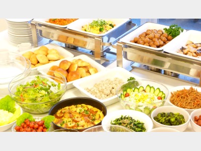 朝食バイキング