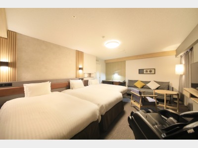 ツインルーム 3名利用