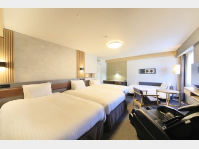 ツインルーム 4名利用