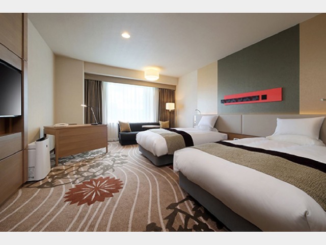 ホテルメトロポリタン山形 ツインルームの一例