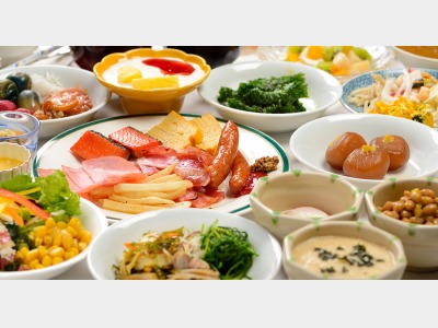 朝食バイキング　一例