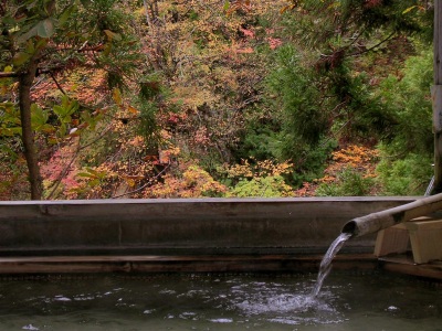 紅葉　露天風呂イメージ