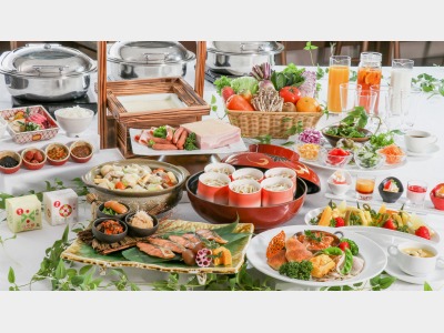 朝食バイキング