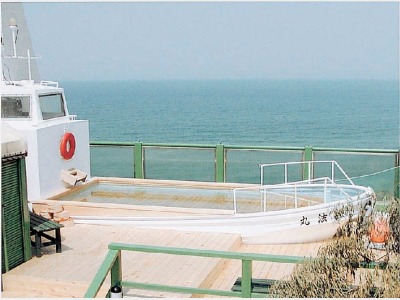 日本海一望！　舟の露天風呂