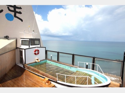 船の展望露天風呂