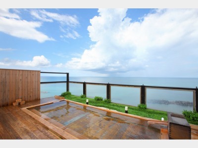 檜の展望露天風呂