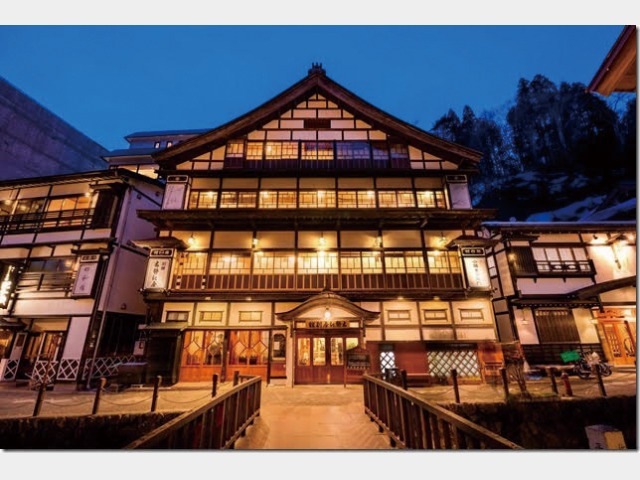 古勢起屋　別館 外観（夜）