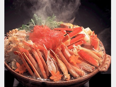 夕食イメージ（かに鍋）