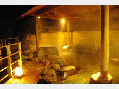 露天風呂(さるあみの湯)