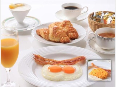 朝食洋食の一例