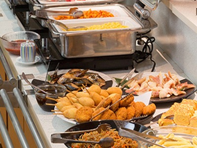 朝食バイキング　一例