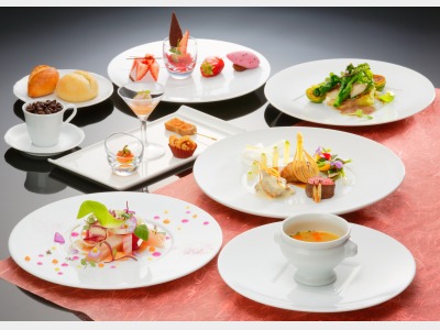 夕食西洋料理一例