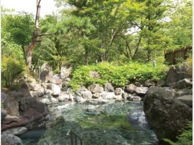 露天風呂（夏）