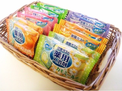 薬用発泡入浴剤