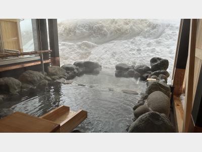 離れタイプA　露天風呂