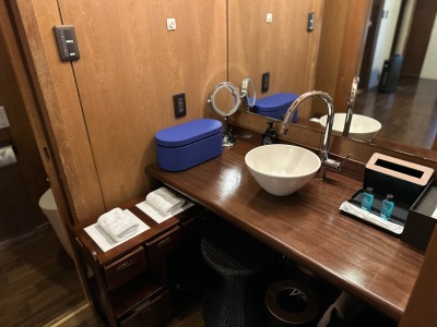 離れ洗面台周り