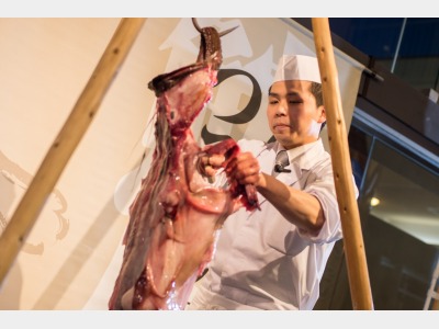 夕食イメージ（あんこう吊るし切り）