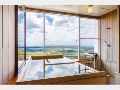 和室2間（10+6畳）パノラマビュー　展望風呂付