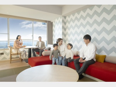 絆ファミリースイート パノラマビュー（バス付）