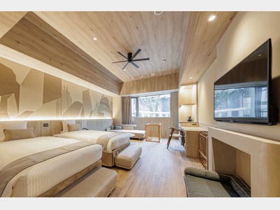 ドッグフレンドリールーム デラックスツイン（バス付）