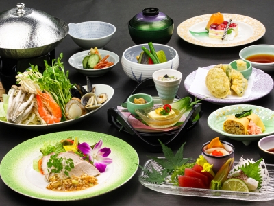 2023年7月8月のご夕食一例