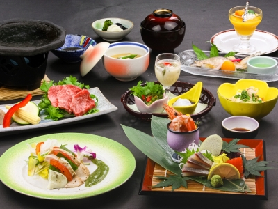 2023年7月8月のご夕食一例