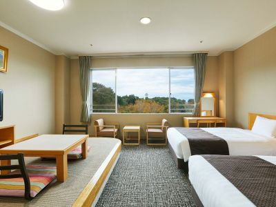 ワンちゃんルーム洋室ツイン（バス付）（禁煙）