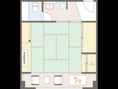 わんちゃんルーム（和室）