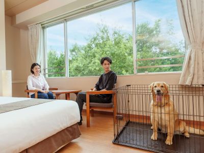 ワンちゃんルーム洋室ツイン（28平米）