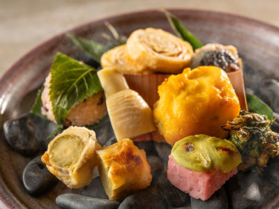 【土地の恵み会席】春（2026年3月～5月）