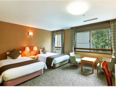 洋室ツイン（バス付）／26㎡