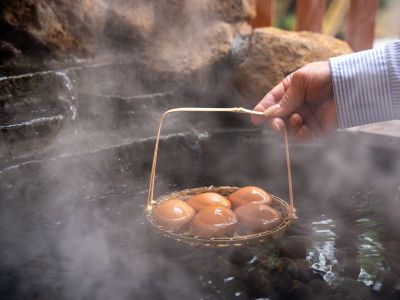 セルフ温泉たまご