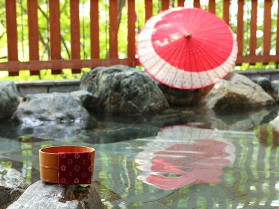 姫の湯　女性露天風呂