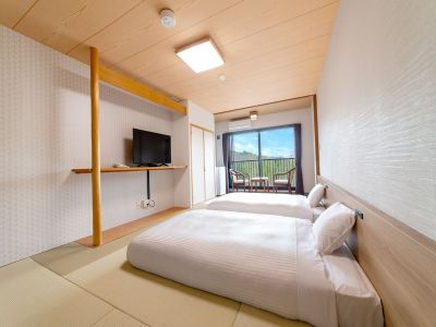 和室10畳（マットレスベッド2台）