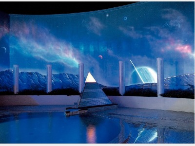 露天風呂　銀河