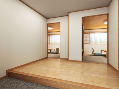 和室（10畳＋８畳）バス無し