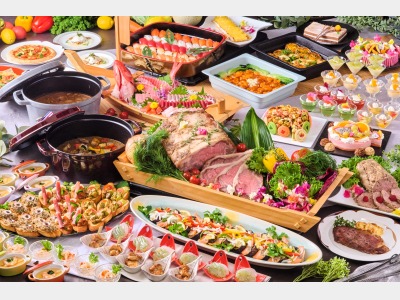 夕食ビュッフェ（イメージ）