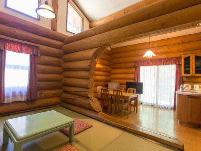 和洋室別棟　ログハウス客室（一例）