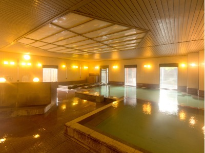 湯畑源泉を引く温泉大浴場「だんらんの湯」女性浴場