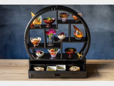 夕食コース料理一例（2人前）