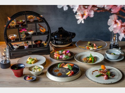 夕食コース料理一例