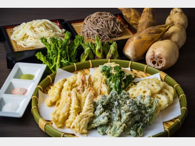 天ぷら・そば・うどん（一例）