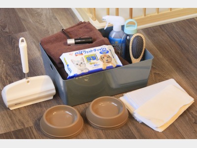 わんちゃん用備品イメージ