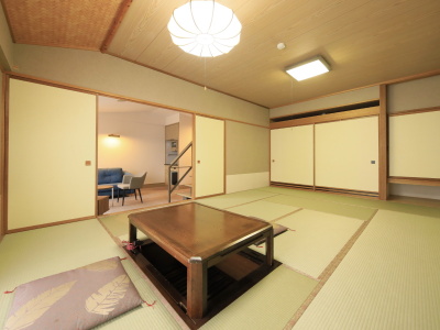 【和洋室メゾネットルーム】定員6名／78平米