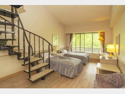 客室一例（メゾネット）