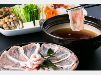 群馬特産やまと豚の薬膳しゃぶしゃぶ