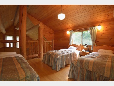 ログハウス和洋室（2F洋室側）